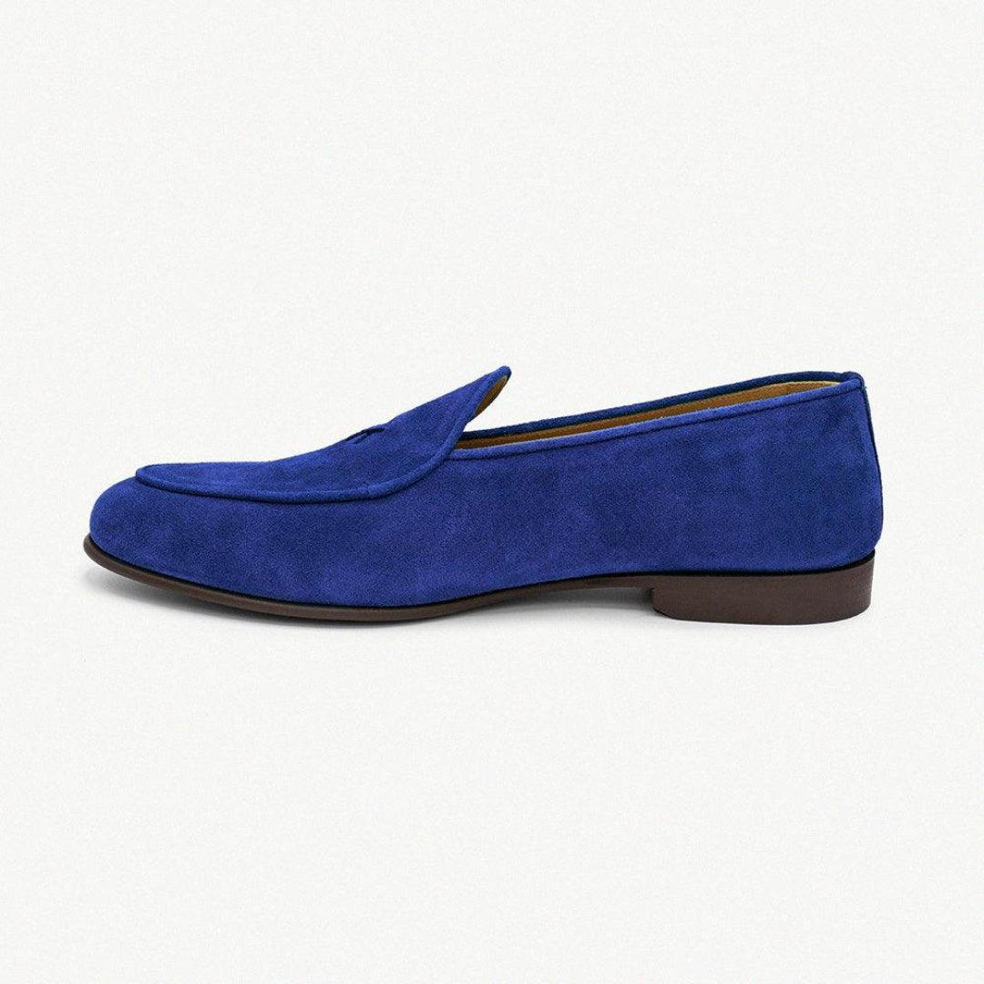Men's Cobalt Suede Milano Loafer