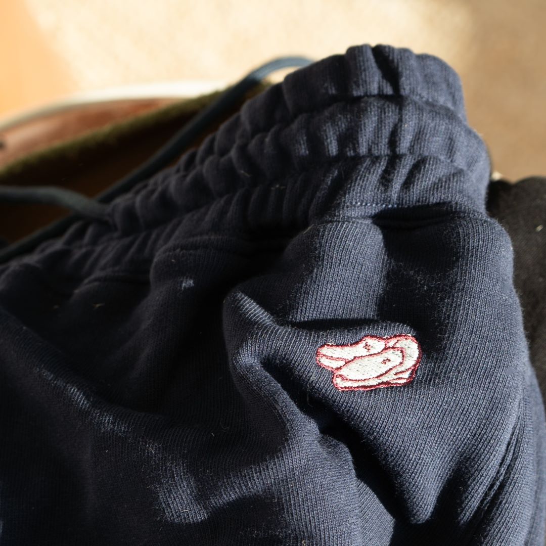 Women's Retro Gym Sweatpants - Navy