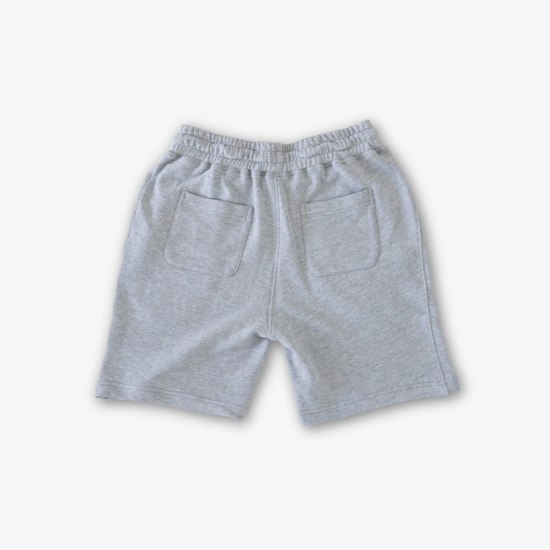 Retro Gym Sweatshorts - Heather Grey