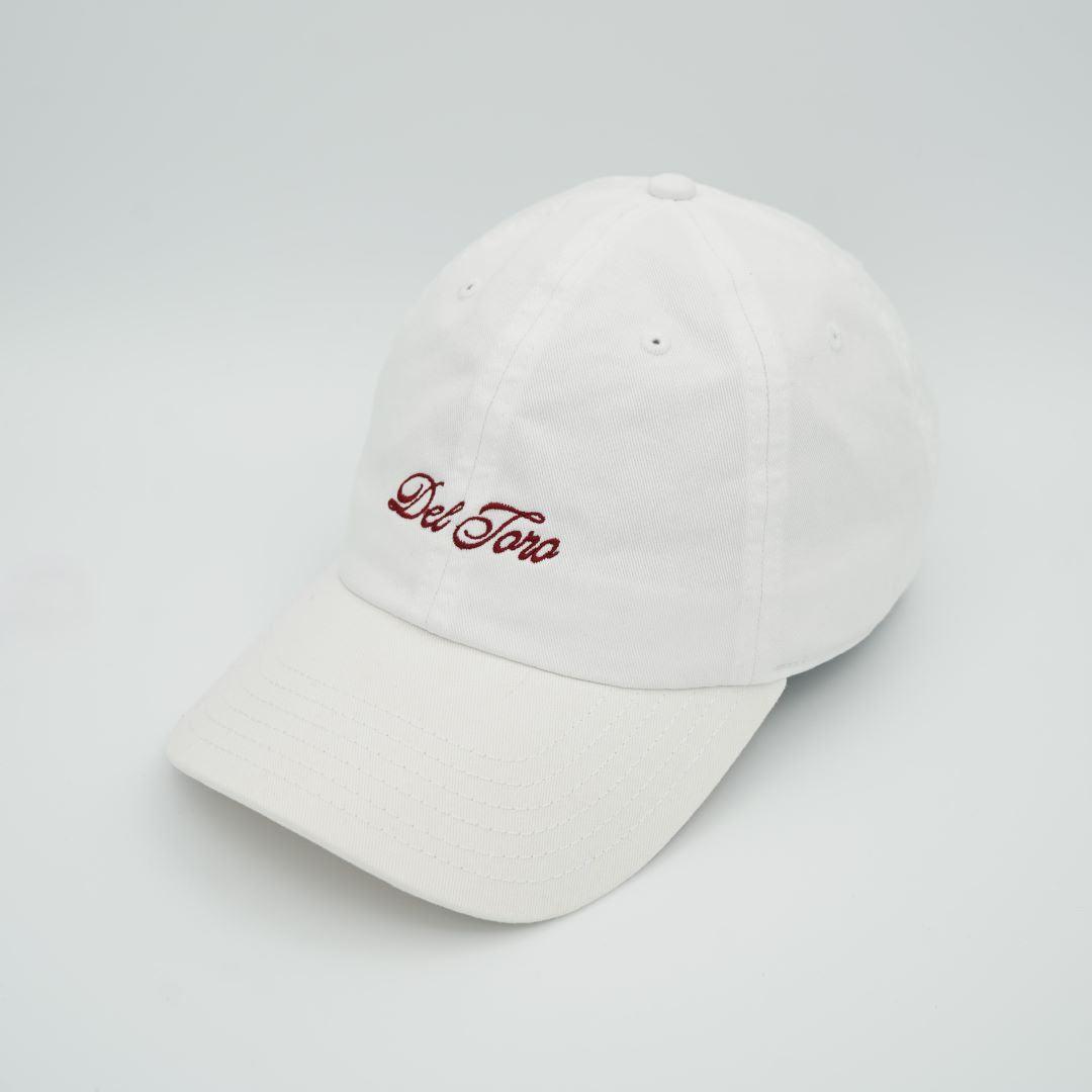Loafer Logo Dad Hat - White