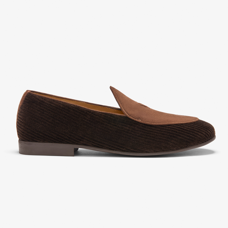 Men's Brown Corduroy Milano Loafer