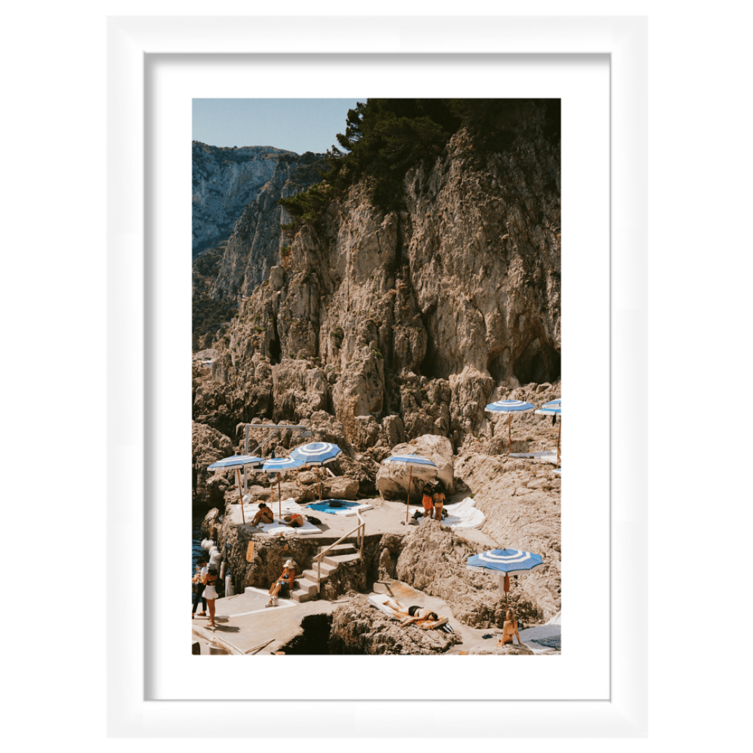 Capri Print by Alberto Chimenti