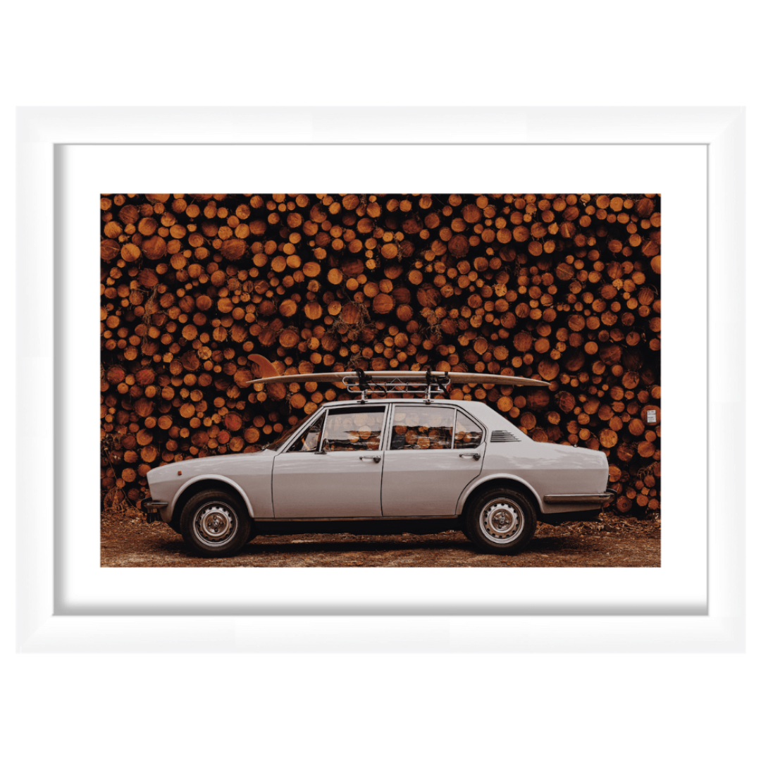 Hossegor Print by Alberto Chimenti