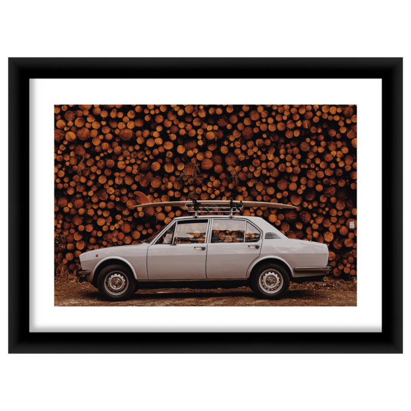 Hossegor Print by Alberto Chimenti