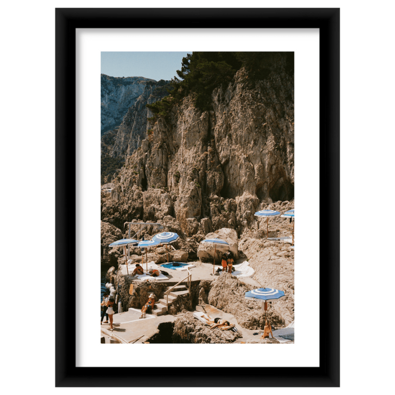 Capri Print by Alberto Chimenti