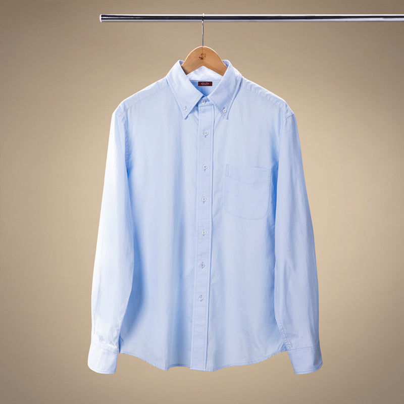 Button Down Shirt - Solid Light Blue