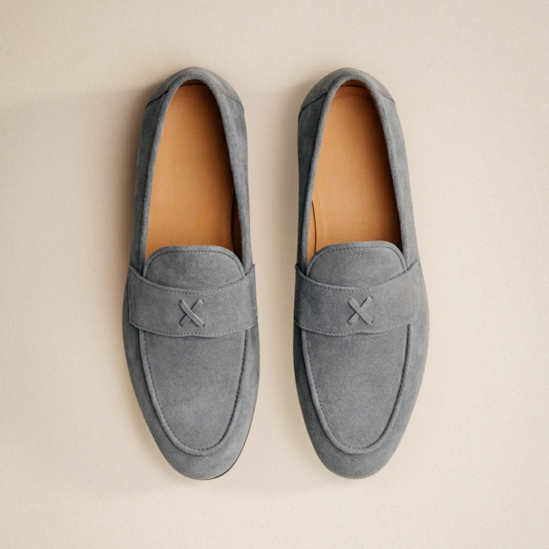 Men's Grigio Suede Centesimo