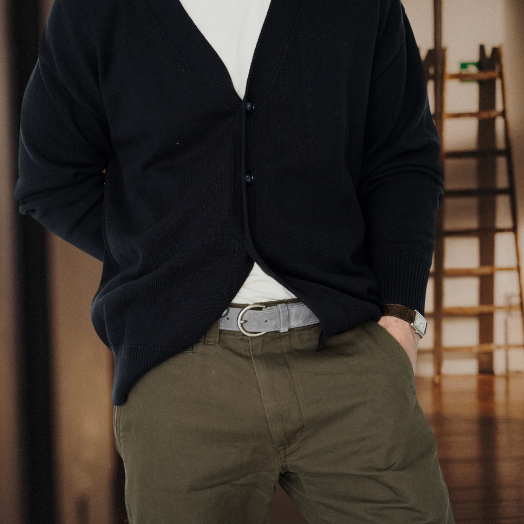 Classic Belt - Grigio Suede