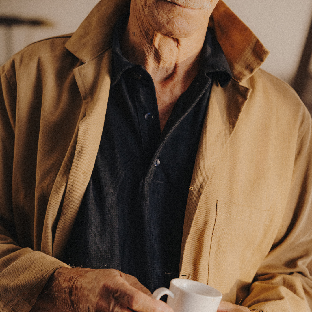 Long Sleeve Polo - Navy