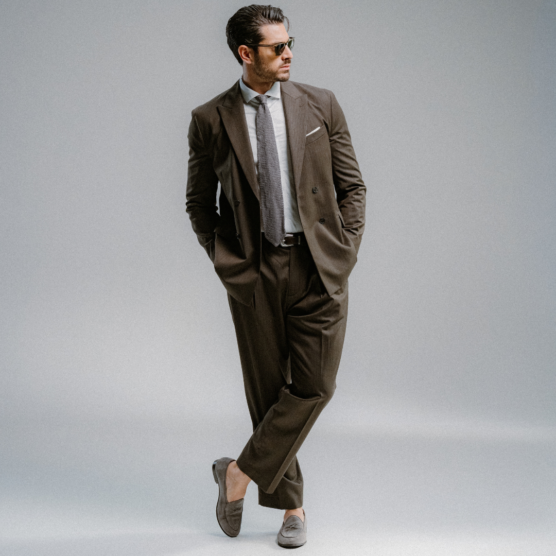 Men's Grigio Suede Milano Loafer