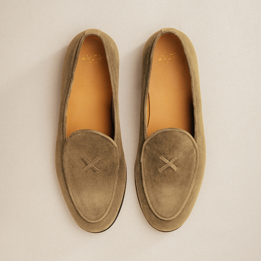Men's Taupe Suede Milano Loafer