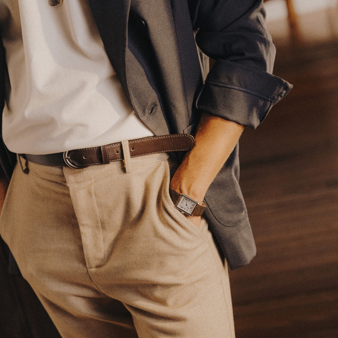 Classic Belt - Brown Leather