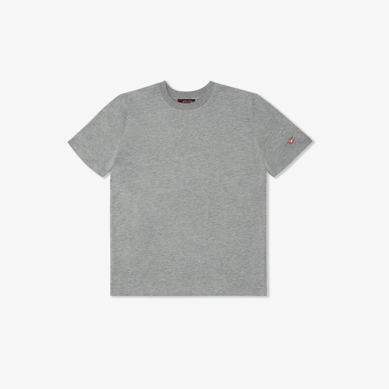 Men's Retro Gym Tee - Heather Grey