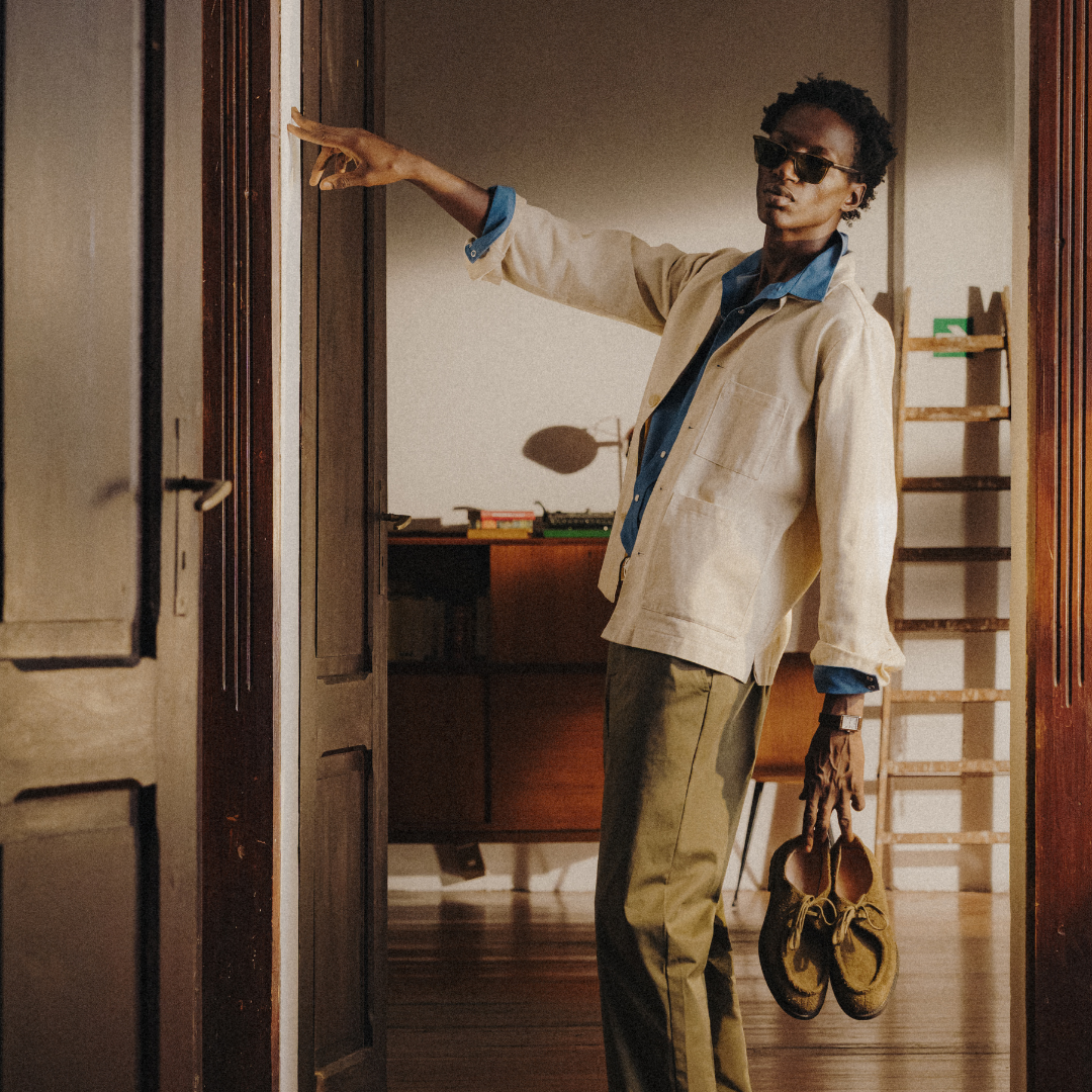 Western Shirt - Solid Blue