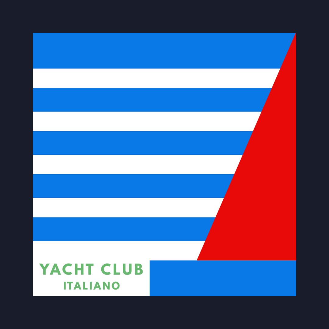Yacht Club Italiano Tee - Navy