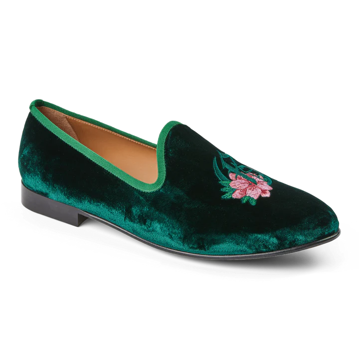 Greyson x Del Toro Men’s Garden Of Wolves Velvet Slipper