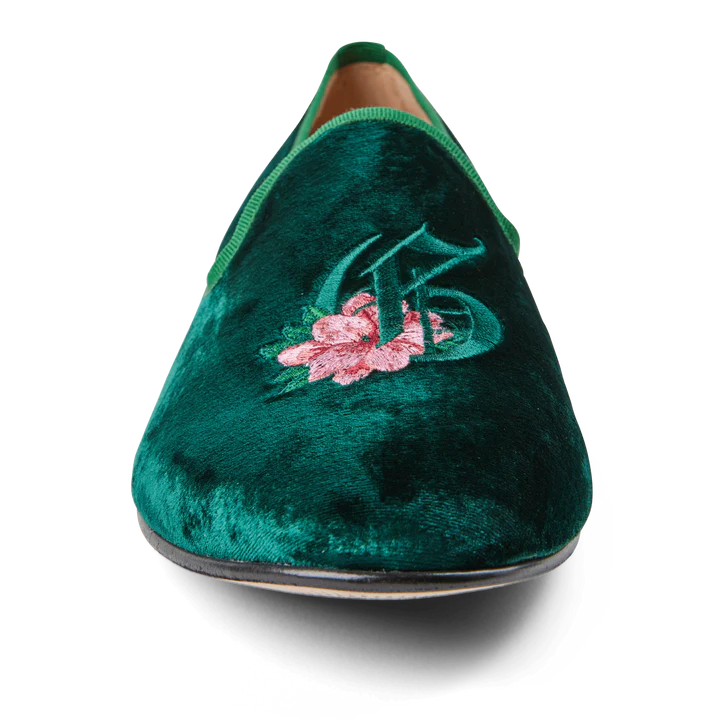 Greyson x Del Toro Men’s Garden Of Wolves Velvet Slipper