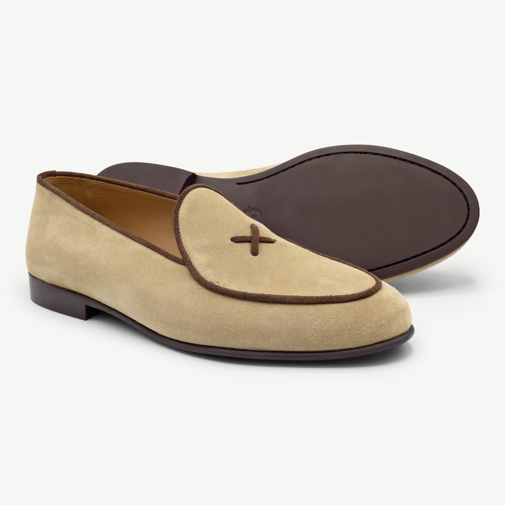 Men's Cammello Suede Milano Loafer